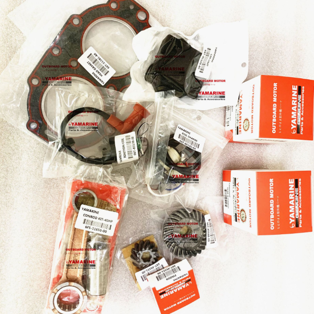 6B4-85520-00 9.9HP 15HP Outboard Engine Spare Parts Japan Yamarine Charge Coil for Outboard Motor